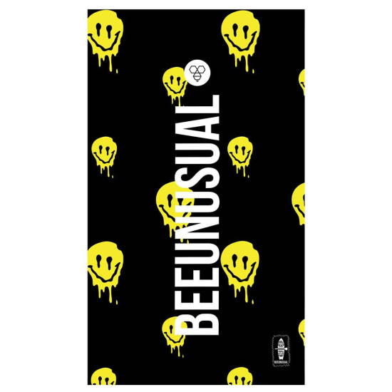 Bee Unusual Πετσέτα Melting Face Beach Towel 100X180cm